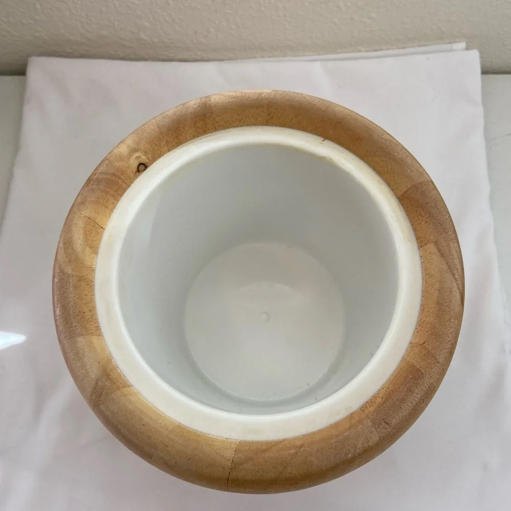 Crate & Barrel ice bucket